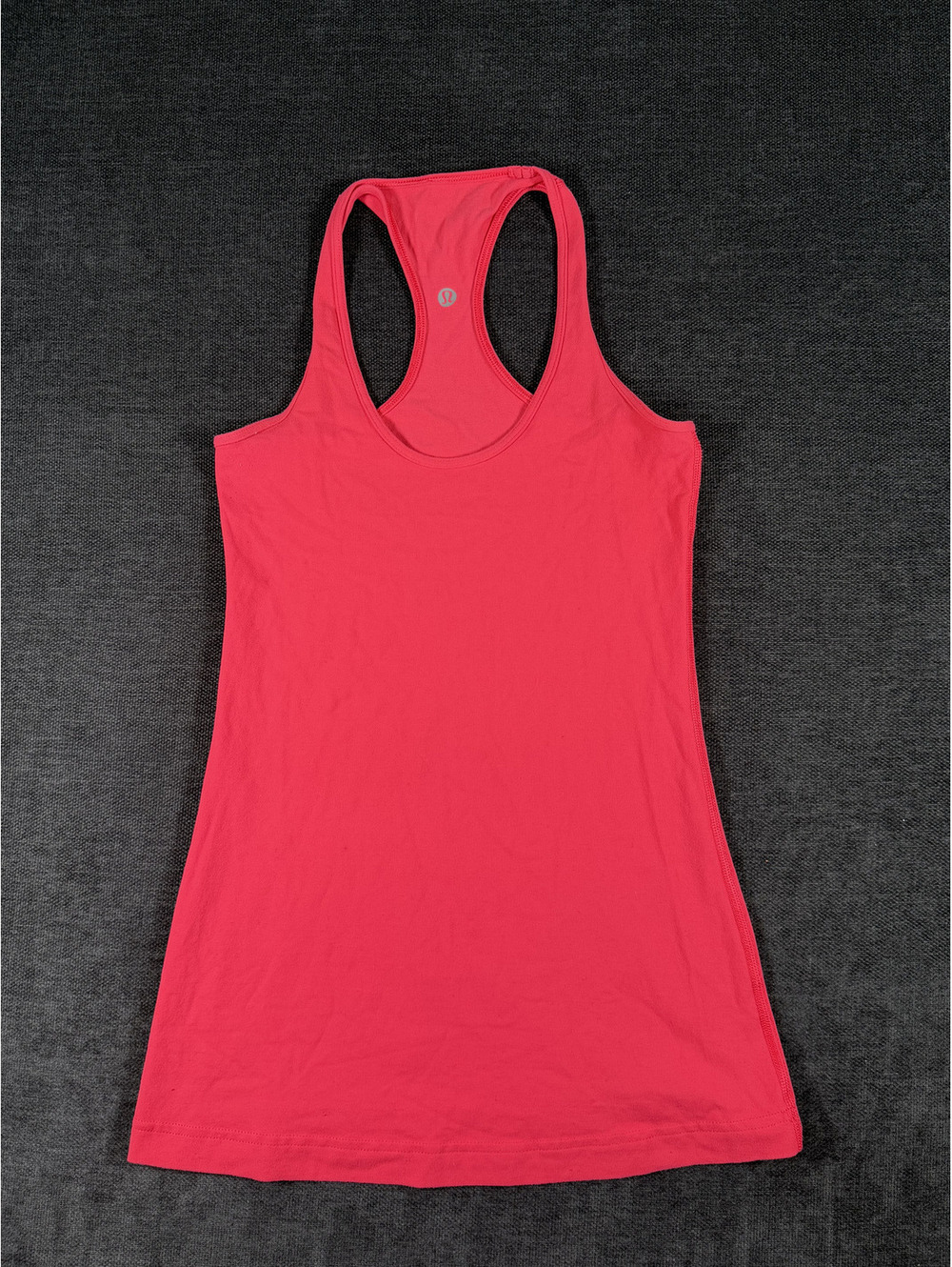 Lululemon Athletica Sonic Pink Racerback Athletic Tank Top